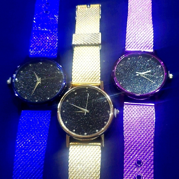 Set of 3 Unisex wristwatches - Picture 2 of 12